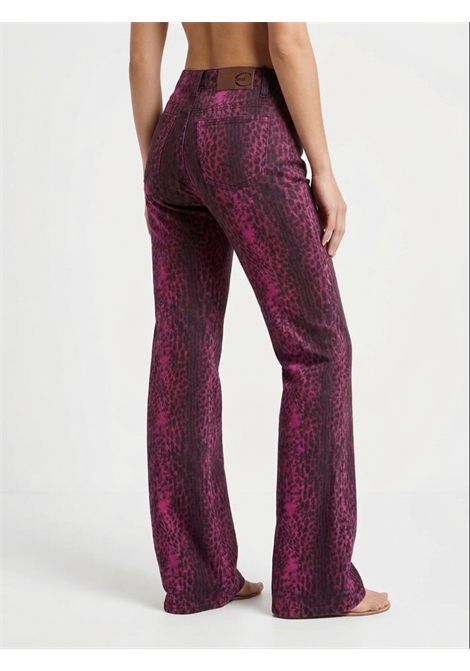 Pantalone Vintage Animalier Rosa/Viola Just Cavalli CAVALLI JUST | CE.00600002020